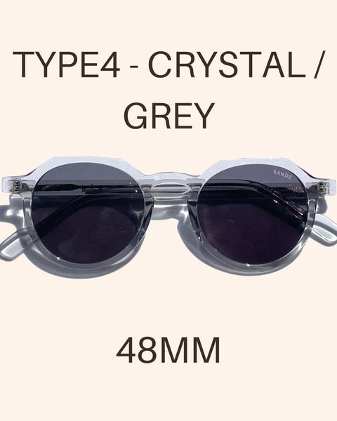 TYPE4 - CRYSTAL / GREY 48MM