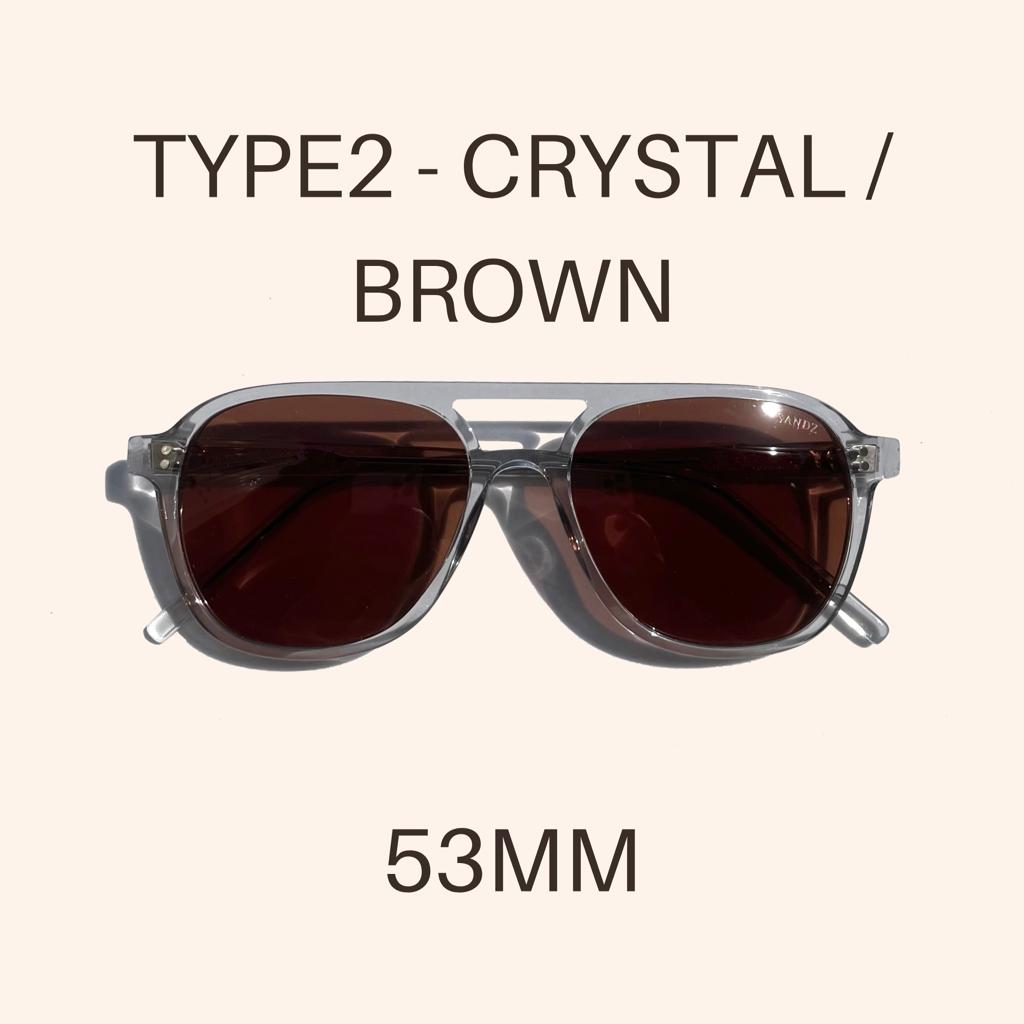 TYPE2 -CRYSTAL \ BROWN 53MM